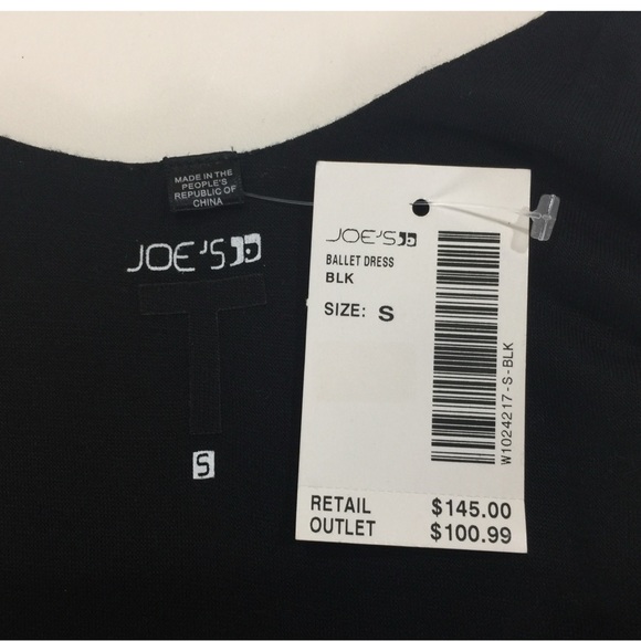 Joe's Jeans Black Sparkle Ballet Dress Balletcore size Small - Picture 7 of 11